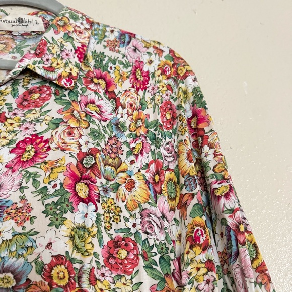 Natural Life Rebecca Midi Dress Floral - Picture 7 of 9